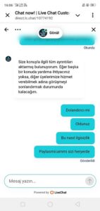 Arkadaşlar sakin sakin düşmeyin Kanıt Görseli