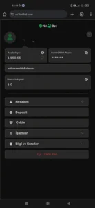 No2bet adi hırsızlar Kanıt Görseli