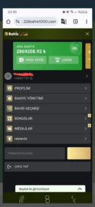 Bahis1000 3 Milyon TL Ödemiyor Kanıt Görseli