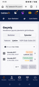 Betewin çekimi ödemiyor (Çözüldü) Kanıt Görseli