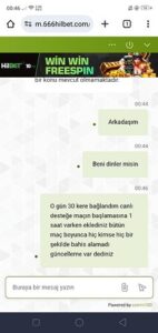Hilbet dolandırıcı sahtekar Kanıt Görseli