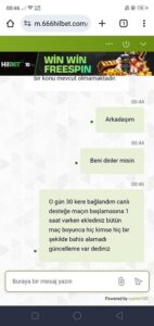 Hilbet dolandırıcı sahtekar Kanıt Görseli