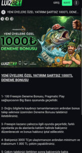 Luizbet kesinlikle dolandirci sitedir Kanıt Görseli