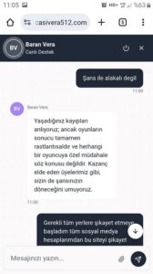 Casivera da bahis alımı yaptıgımda çoğu nmbaş çıkyordu 18 bin tl kaybettim Kanıt Görseli