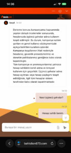 Bahislion sitesinin acizliği Kanıt Görseli