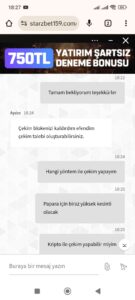 Starzbet 800k Ödemiyor Kanıt Görseli