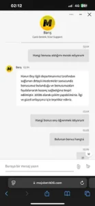 Mojobet asla oynamayına ana para ile kazandığınız paraya el koyuyor Kanıt Görseli