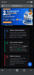 Betlife sözde 10. Yıla özel etkinlik yapmış canlı destek kör numarası yapıyor Kanıt Görseli