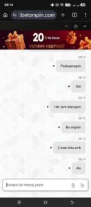 Betorsipin paraya yatıyor yatırımları yatırmıyor Kanıt Görseli