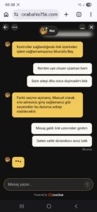 Norabahis Link Üzerinden Kayıt Olmama Rağmen Ödülümü Vermiyor Kanıt Görseli