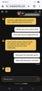 Norabahis Link Üzerinden Kayıt Olmama Rağmen Ödülümü Vermiyor Kanıt Görseli