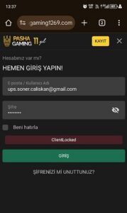Pashagaming dolandırıcıdır, sakın yatırım yapmayın Kanıt Görseli