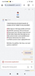 Thebet 85bin TL ödeme yapmadı yardımcı olucak Kanıt Görseli