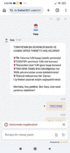 Thebet 85bin TL ödeme yapmadı yardımcı olucak Kanıt Görseli