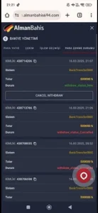 Almanbahis 531 k parama çöktü Kanıt Görseli