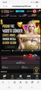 Pashagaming Dolandırıcı sitedir Kanıt Görseli
