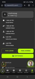 Maxwin Yalan Çevrim İle Çekim Yaptırmıyor Kanıt Görseli