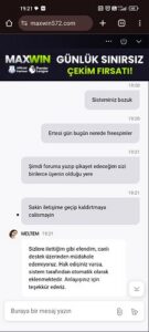 Maxwin dolandırıcı Kanıt Görseli