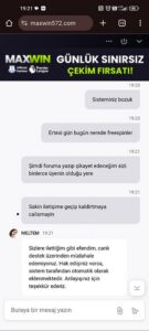 Maxwin dolandırıcı Kanıt Görseli