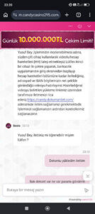 Caddy casino Kanıt Görseli