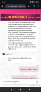 Caddy casino Kanıt Görseli