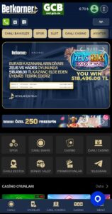 Betkorner tam bir dolandırıcı site Kanıt Görseli