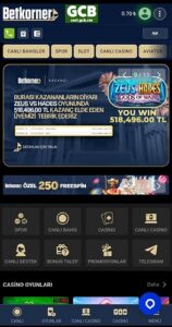 Betkorner tam bir dolandırıcı site Kanıt Görseli