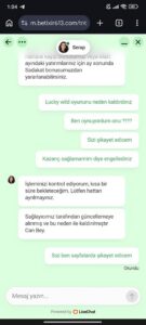 BETİXİR DOLANDIRICI VE OYUNA MÜDAHALE EDİYOR Kanıt Görseli