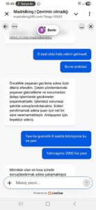 Madrid king pişmanliktir Kanıt Görseli