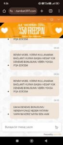 TamBet yalandan deneme bonusu işte Kanıt Görseli