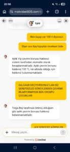 Sakın Makrobet’e Güvenmeyin Dolandırıcı Kanıt Görseli
