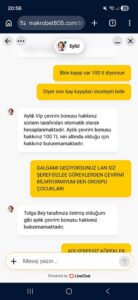 Sakın Makrobet’e Güvenmeyin Dolandırıcı Kanıt Görseli