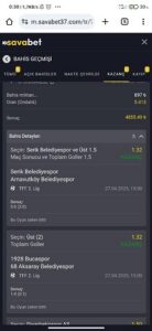 Savabet Bakiye silme Kanıt Görseli