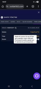 BOVBET denilen site dolandırıcıdır Kanıt Görseli
