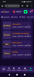 Ruh casino dolandırıcı Kanıt Görseli
