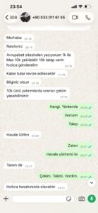 Avrupabet661.com kayıp bonusundan kazandığım 174 bini ödemedi Kanıt Görseli