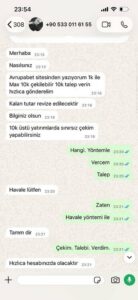 Avrupabet661.com kayıp bonusundan kazandığım 174 bini ödemedi Kanıt Görseli