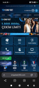 Singobet dolandırıcı yatırım yapmayın Kanıt Görseli
