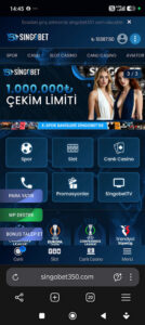 Singobet dolandırıcı yatırım yapmayın Kanıt Görseli