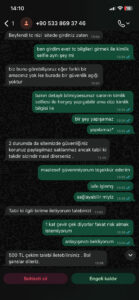 İSTANBUL CASİNO DOLANDIRICILIĞI Kanıt Görseli