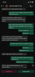 İSTANBUL CASİNO DOLANDIRICILIĞI Kanıt Görseli