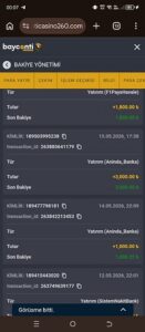 Bayconti  dolandırıcı ve oyunlara müdahale ediliyor açık bir şekilde Kanıt Görseli