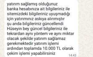 Betpoint dolandırıcı sitedir Kanıt Görseli