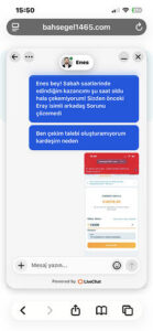 Bahsegel Kazancımı Ödemiyor Kanıt Görseli