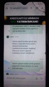 Betwild dolandırıcıdir yatırım yapmayin Kanıt Görseli