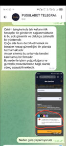 Pusulabet 483k Vermedi ve Beni Her Yerden Engelledi Kanıt Görseli