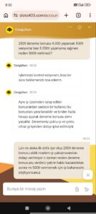 Sloto.com deneme bonusundan slotta kazanç sağladığım halde ip bahanesi diyip vermiyorlar bilginiz olsun Kanıt Görseli