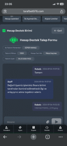 Tarafbet yatırım yapmayın | Çözüldü Kanıt Görseli