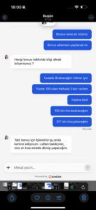 Aquabahis 417.000 TL (417 bin lira) ödemedi Kanıt Görseli