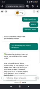 Teosbet Dolandırıcı! Kanıt Görseli